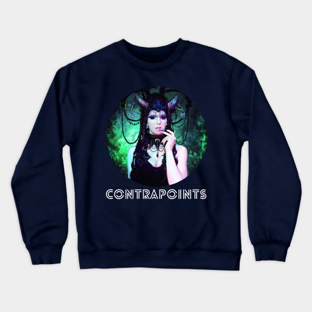 Biological Contrapoints Crewneck Sweatshirt by Skutchdraws